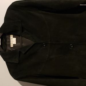 Jessica Holbrook leather blazer